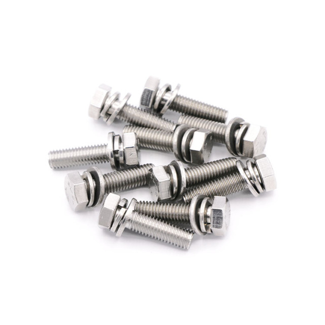 Stainless Steel Hexagon Sems Screws