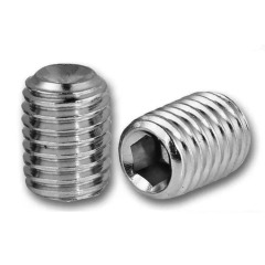 SS316 ANSI B18.3 INCH Cup Point/Concave End Stainless Steel Set/Grub Screws