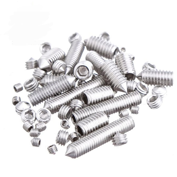 DIN914  Stainless Steel Hexagon Socket Sharp End Set/Grub Screws