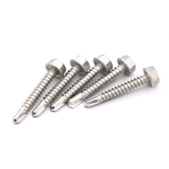 DIN7504K Stainless Steel 316 Hexagon Self Drilling Screws