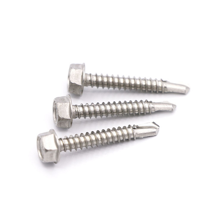 DIN7504K Stainless Steel 316 Hexagon Self Drilling Screws