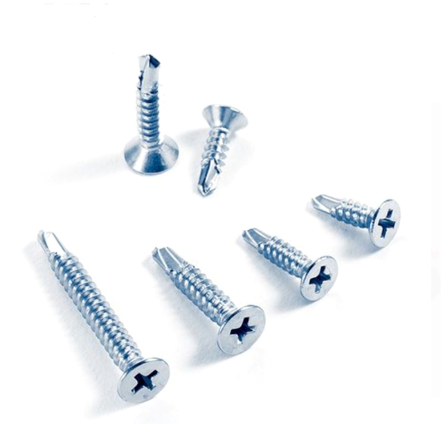 Customized Carbon Steel C1022 Zinc Plated/Galvanized/Dacromet DIN7504N Cross Pan/Phillip Head Self Drilling Screws