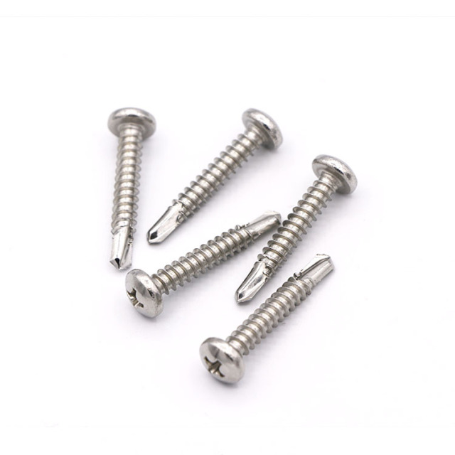 DIN7504N Stainless Steel 410 Phillip Head Self Drilling Tek Screws