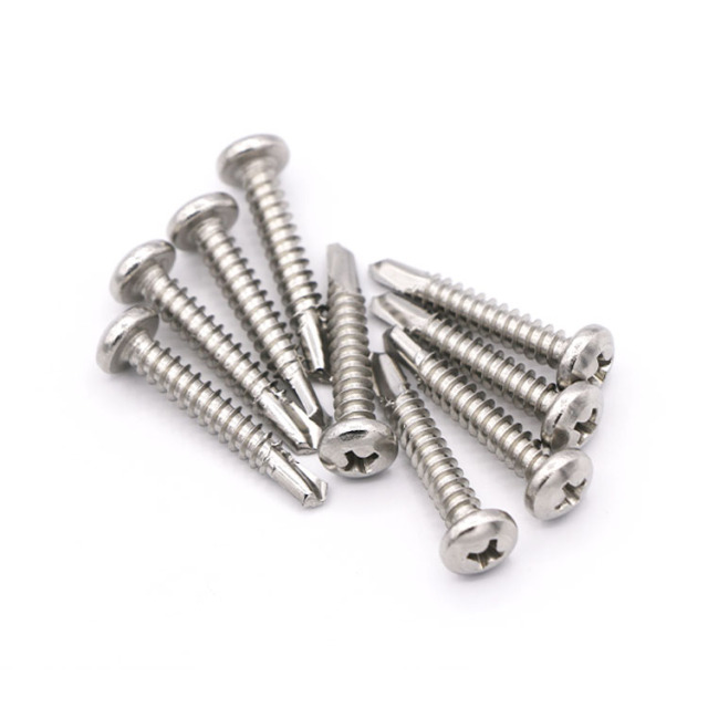 DIN7504N Stainless Steel 410 Phillip Head Self Drilling Tek Screws