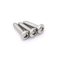 DIN7981 Stainless Steel 304 Cross Pan Head Self-tapping Screws