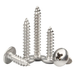 JISB1122T Stainless Steel 304 Cross Truss Head Self-tapping Screws