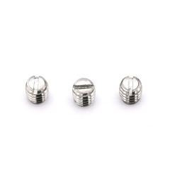 Stainless Steel Slotted Flat-End/Cup Point/ Cone Point Set Screws