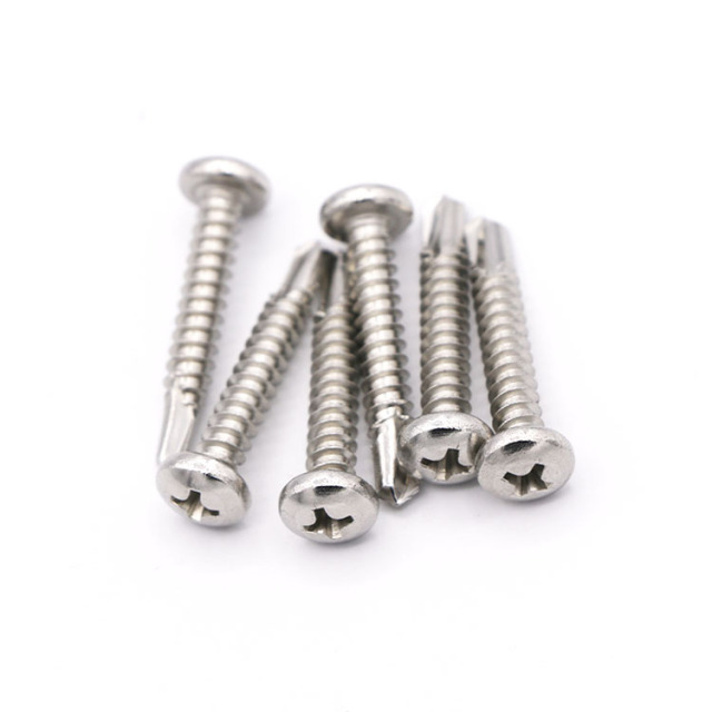 DIN7504N Stainless Steel 316 Phillip Head Self Drilling Tek Screws