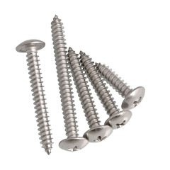 JISB1122T Stainless Steel 304 Cross Truss Head Self-tapping Screws