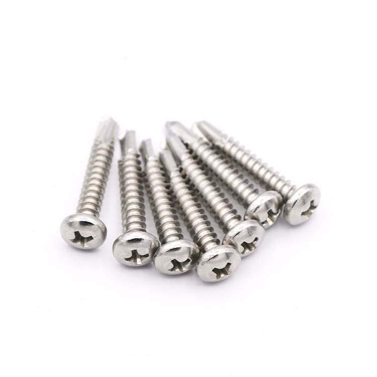 DIN7504N Stainless Steel 410 Cross Pan Head Self Drilling Screws