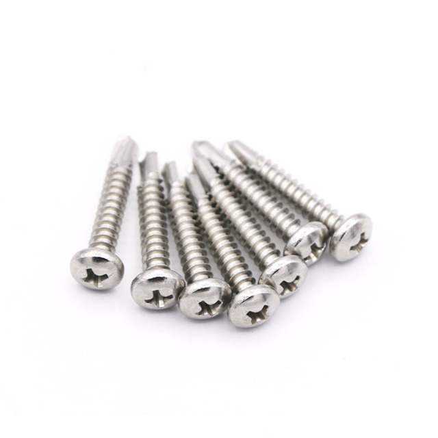 DIN7504N Stainless Steel 410 Cross Pan Head Self Drilling Screws