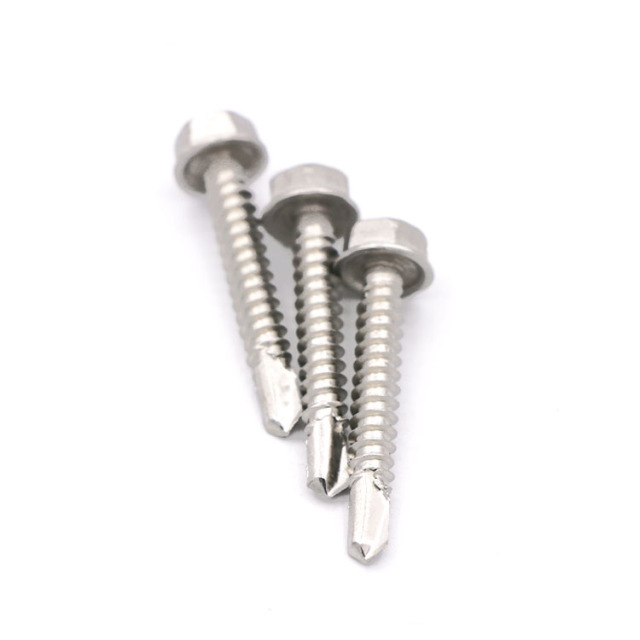 DIN7504K Stainless Steel 304 Hexagon Self Drilling Screws