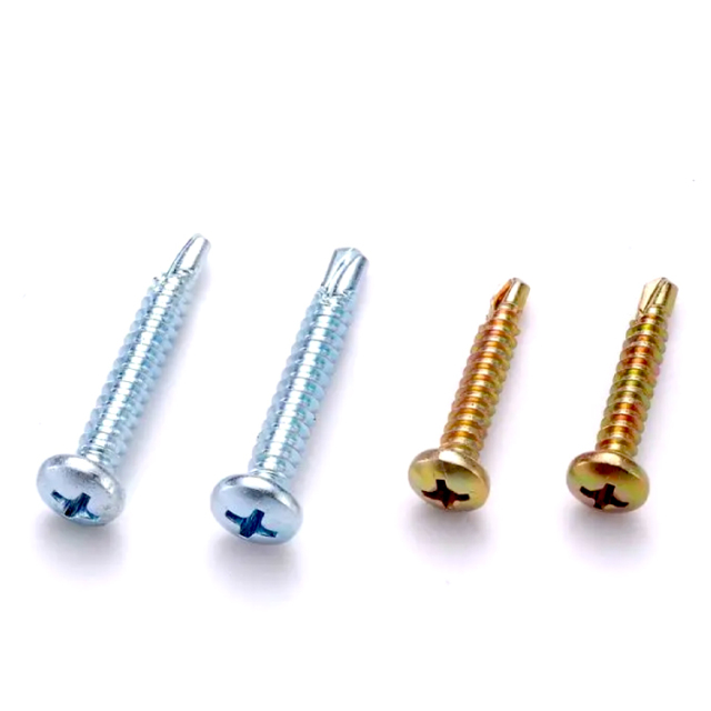 Customized Carbon Steel C1022 Zinc Plated/Galvanized/Dacromet DIN7504N Cross Pan/Phillip Head Self Drilling Screws