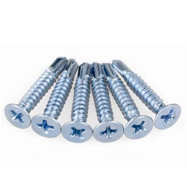 Customized Material DIN7504P Cross Countersunk Head Self Drilling Screws