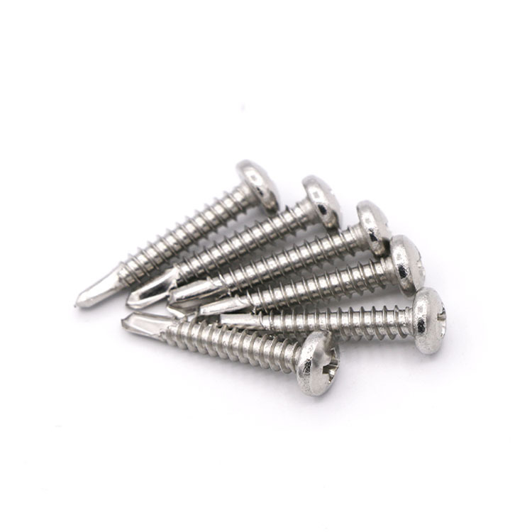 DIN7504N Stainless Steel 410 Cross Pan Head Self Drilling Screws