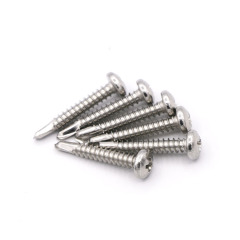 DIN7504N Stainless Steel 410 Cross Pan Head Self Drilling Screws