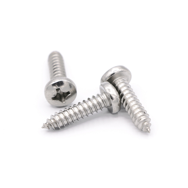 DIN7981 Stainless Steel 316 Phillip Pan Head Self-tapping Screws