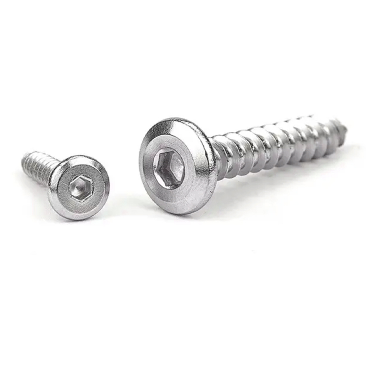 Customized SS410/SS304 Hex Socket Flat Head Self Drilling Screws