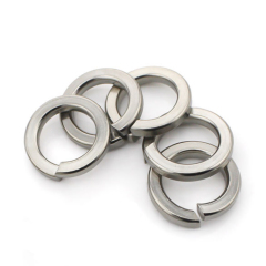Stainless steel A2 DIN127 Metric Spring Helical Split Ring Lock Washer