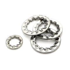 DIN 6798 (J) - 1988 Serrated Lock Washers—Type J With Internal Teeth