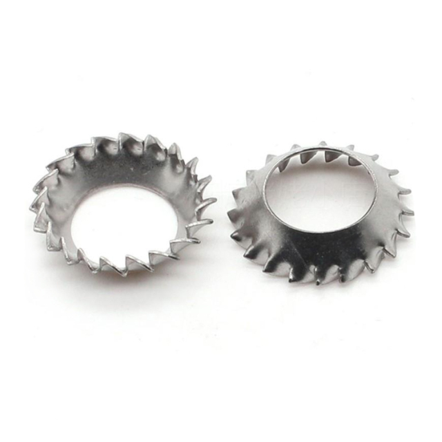 DIN 6798 (V) Toothed Lock Washers With Countersunk Type V