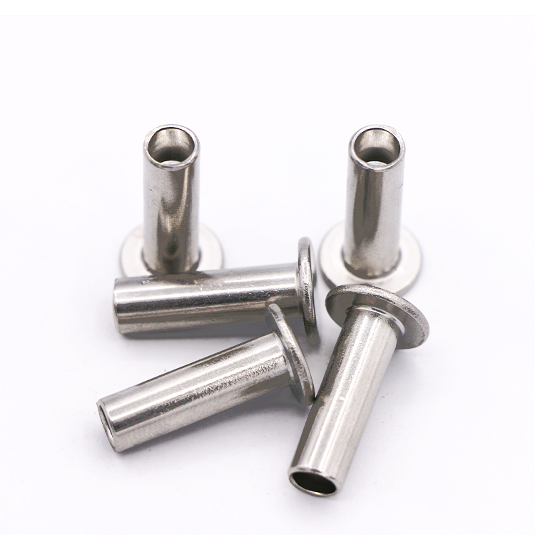 Stainless Steel Flat Head Semi-hollow Rivets
