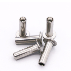 Stainless Steel Flat Head Semi-hollow Rivets