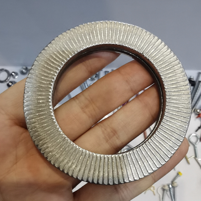 Stainless Steel DIN 25201 Double Fold Self-locking Washer