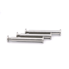 Male and Female Double Flat Head Metal Rivets