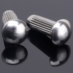 Customized Stainless Steel Round Head Knurling Rivets