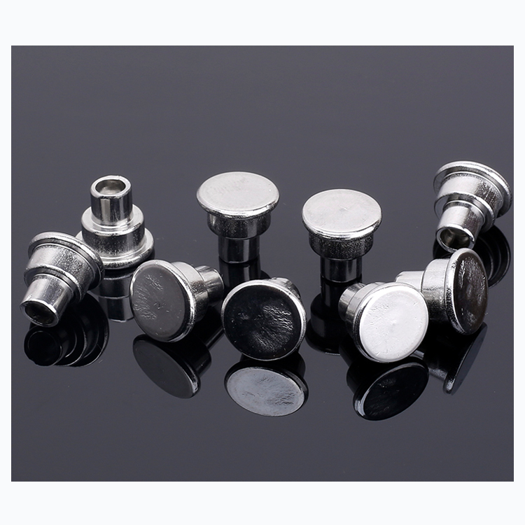 Customization Stainless Steel Flat head Semi Hollow Step Rivet