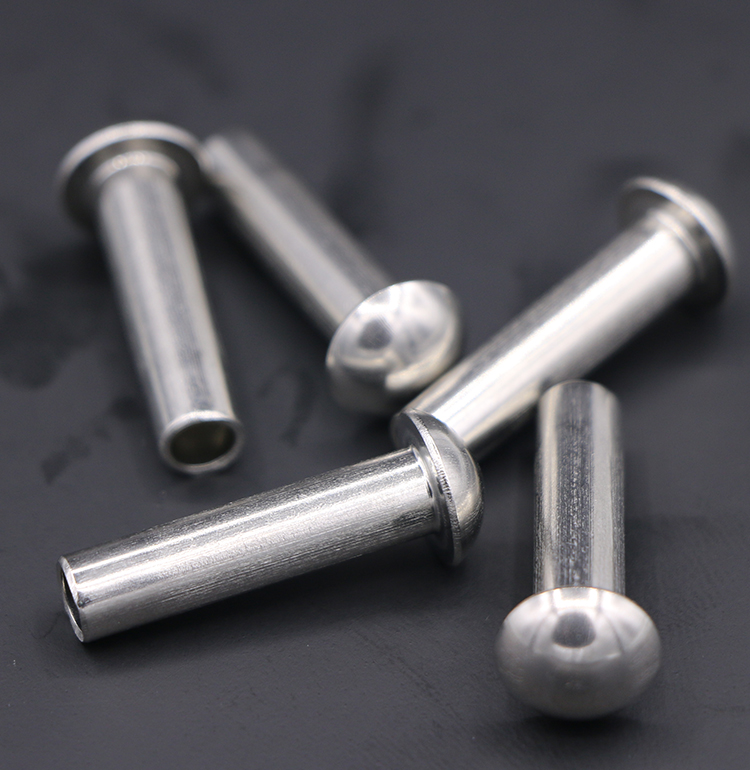 Stainless Steel Mushroom Head Semi Hollow Rivets
