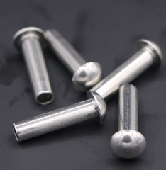 Stainless Steel Mushroom Head Semi Hollow Rivets