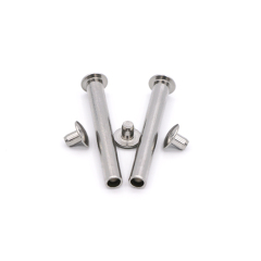 Male and Female Flat Pan Head Metal Rivets