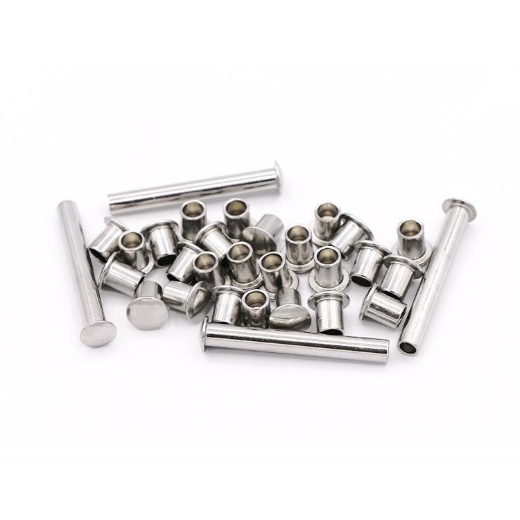 Customized Male and Female Flat Pan Head Metal Rivets