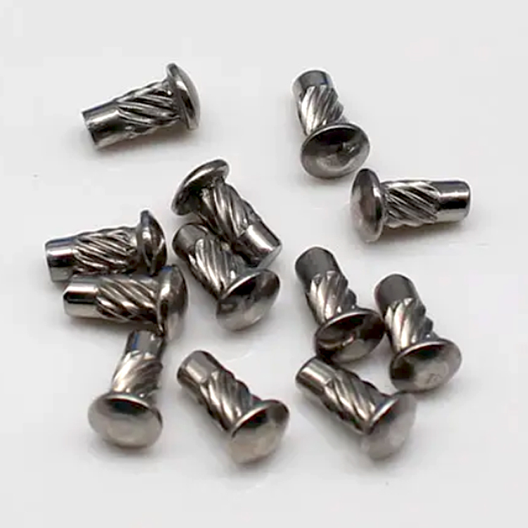 Customized Stainless Steel Round Head Knurling Rivets