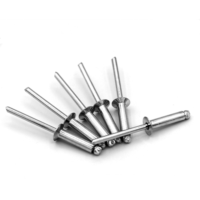 SS304+42A  Stainless Steel/Steel Open Type Countersunk Blind Pop Rivets