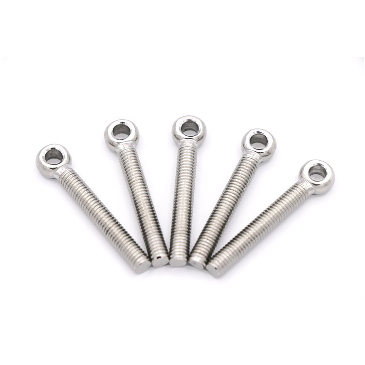 Open Oval M8 M6 Stainless Steel Lifting Metric Eye Bolts