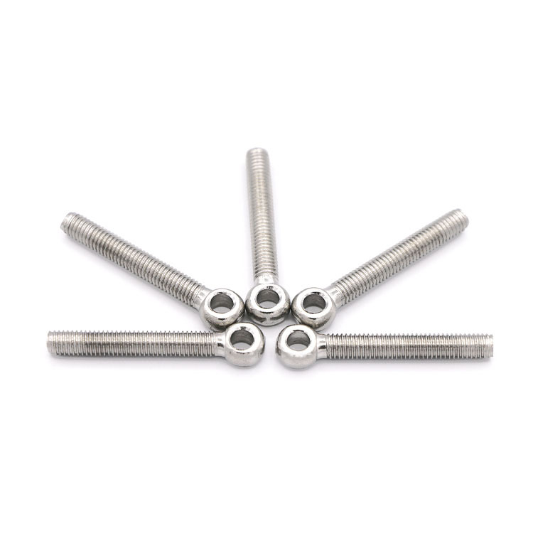 Stainless Steel M5 M6 M8 M10 M12 M14 M16 Live Joint Lifting Ring Swivel Eye Hole Bolts