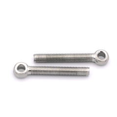 Open Oval M8 M6 Stainless Steel Lifting Metric Eye Bolts