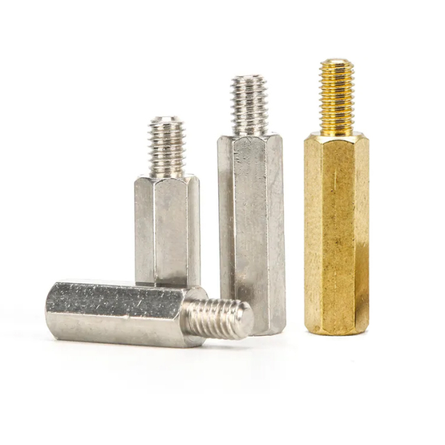 Custom spacer M3 M4 M6 M8 M10 Stainless Steel Copper Brass Round and Hex Threaded PCB Male Female Screws Standoff