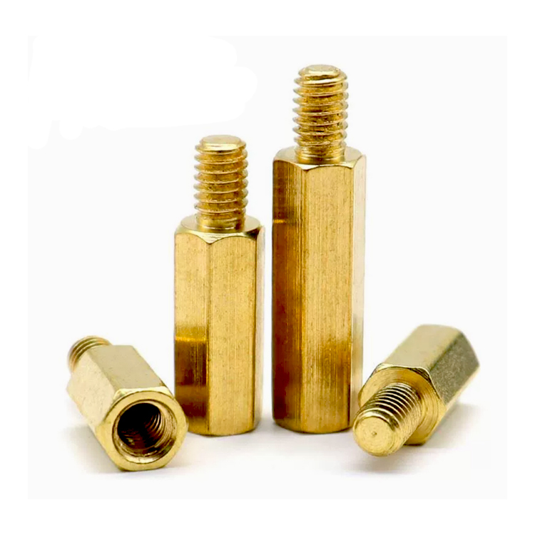 Custom spacer M3 M4 M6 M8 M10 Stainless Steel Copper Brass Round and Hex Threaded PCB Male Female Screws Standoff