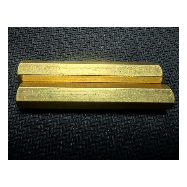 Acrylic Threaded Stainless Steel Hex Custom Made Glass Spacer OEM Service Brushed Brass Glass Standoffs
