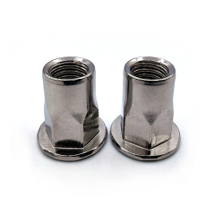Flat Head Half Hex Riveting Nuts