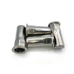 Flat Head Half Hex Blind Riveting Nuts