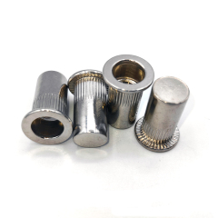 Flat Head Knurled Blind Riveting Nuts
