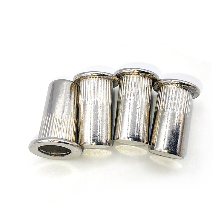 Flat Head Knurled Blind Riveting Nuts