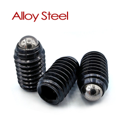 Alloy Steel Grade 12.9  Mertic M3 M4 M5 M6 M8 M10 M12 M16 Ball Plunger Grub/Set Screws