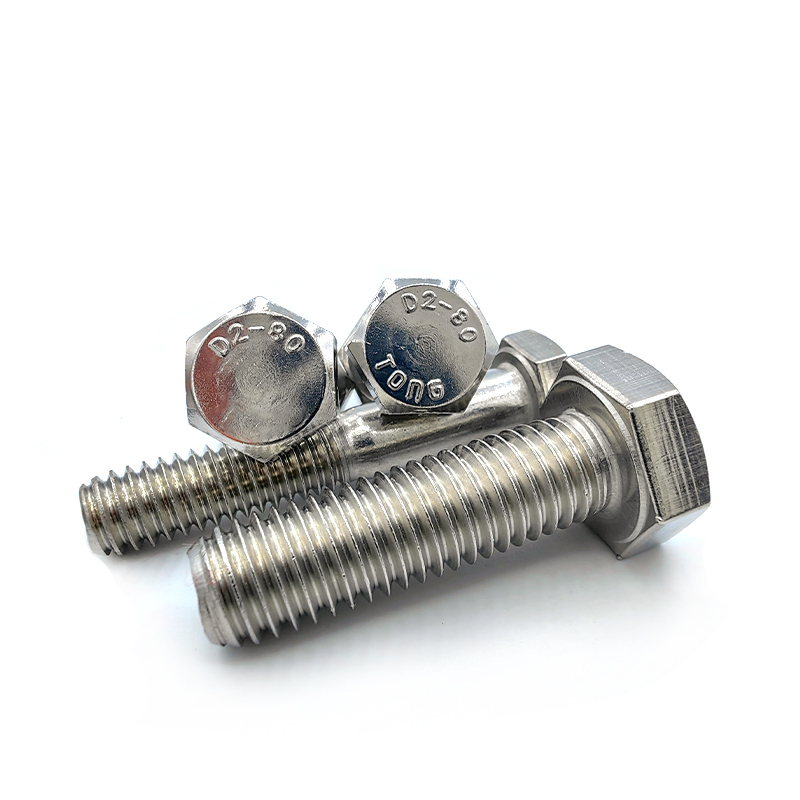 Stainless Steel D2-70 Full Thread Hexagon Bolts
