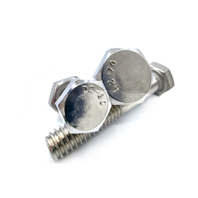Stainless Steel D2-70 Full Thread Hexagon Bolts